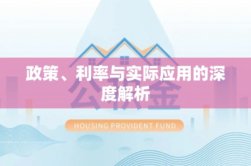 红河县政策、利率与实际应用的深度解析