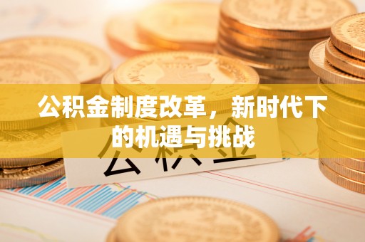 红河县公积金制度改革，新时代下的机遇与挑战
